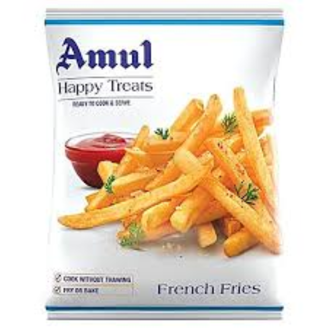 AMUL HAPPY TREATS FRENCH FRIES 425G